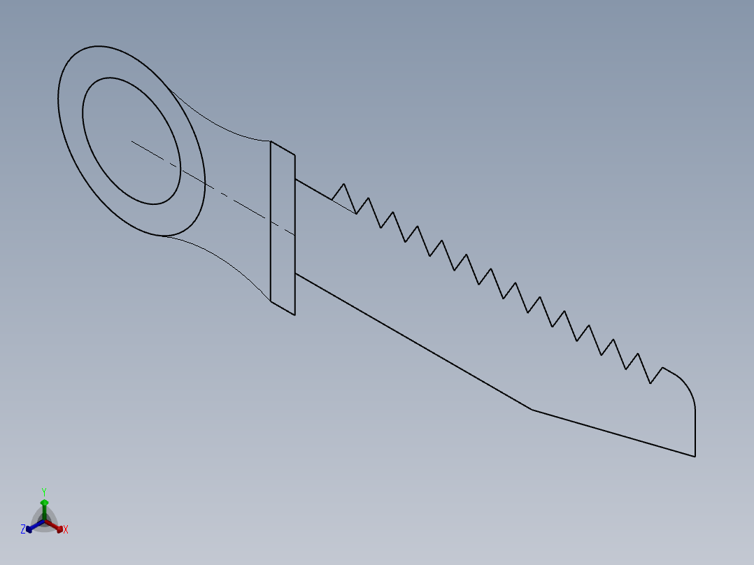 SW建模练习题-practice 25正等轴测图
