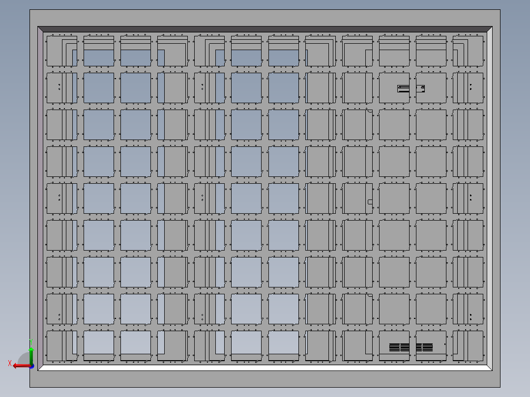 交通显示屏前视图