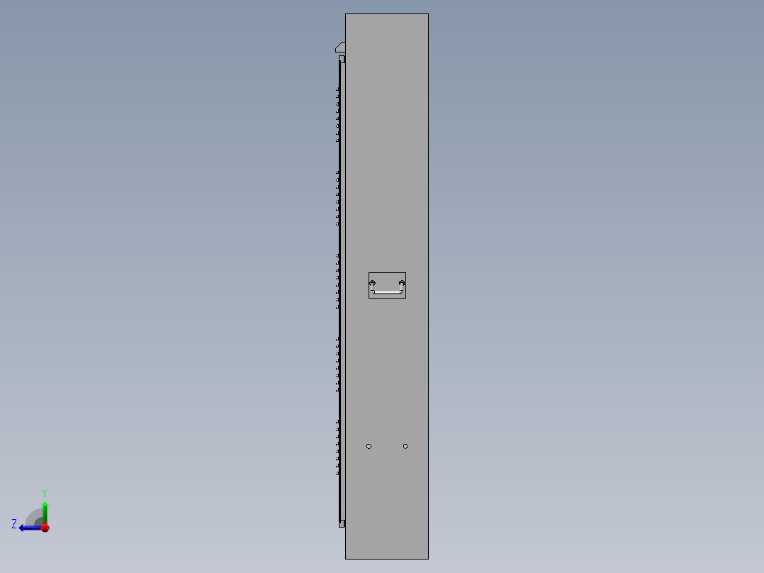 交通显示屏左视图