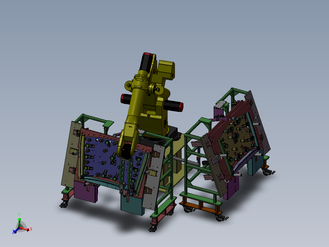 汽车挡风玻璃机器人自动化密封机