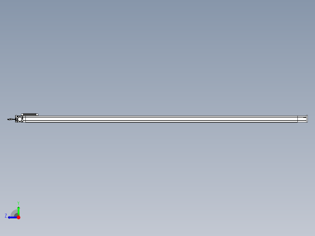 威洛博LB.GB同步带传动--欧规系列LB6A-L130-S2550-BL右视图