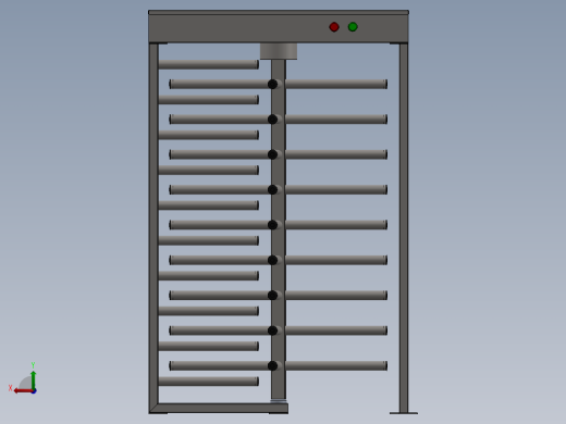 旋转栅门全高后视缩略图