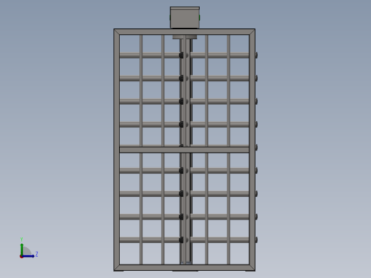 旋转栅门全高左视缩略图