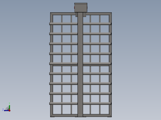 旋转栅门全高右视缩略图