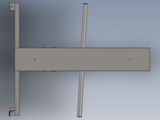 旋转栅门全高俯视缩略图