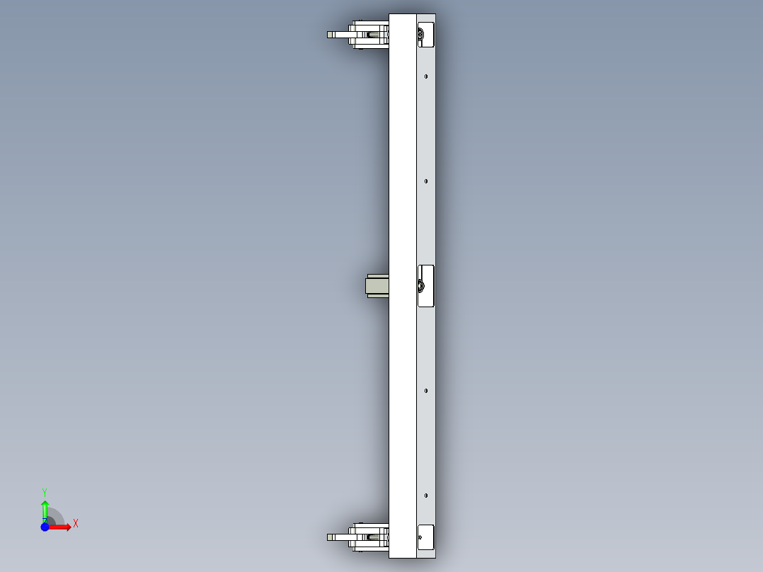 长管机构手前视图