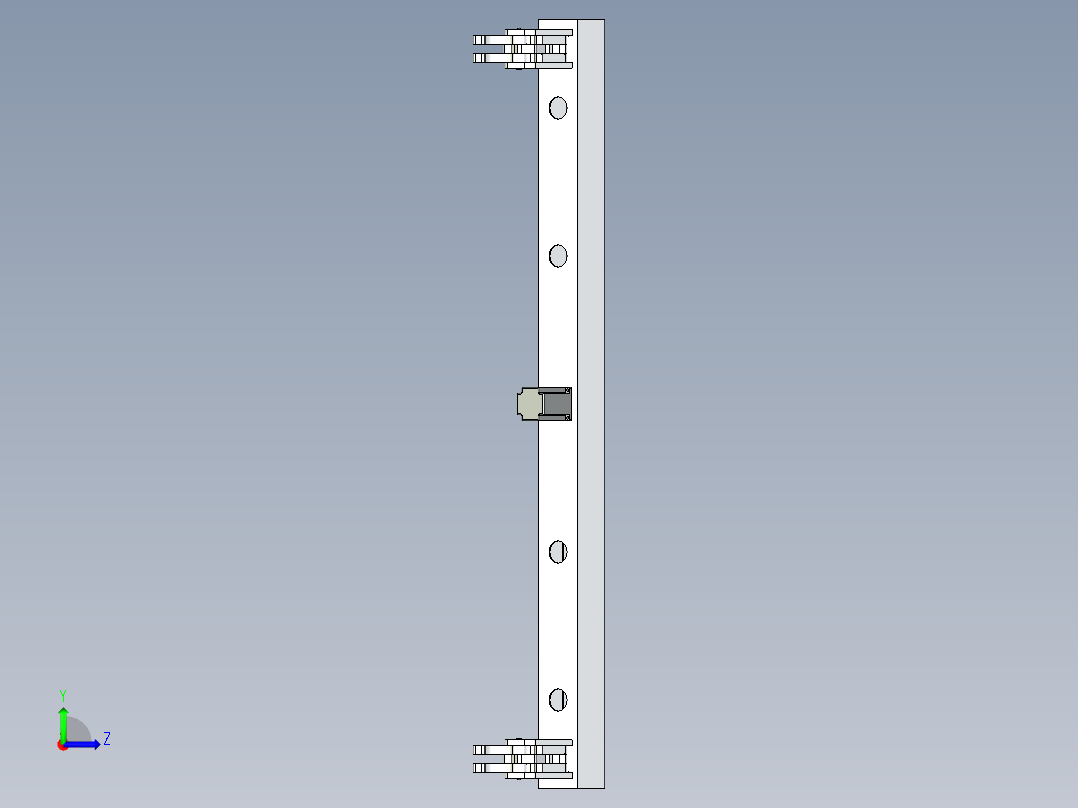 长管机构手左视图