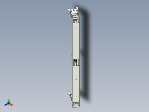 长管机构手正等轴测缩略图