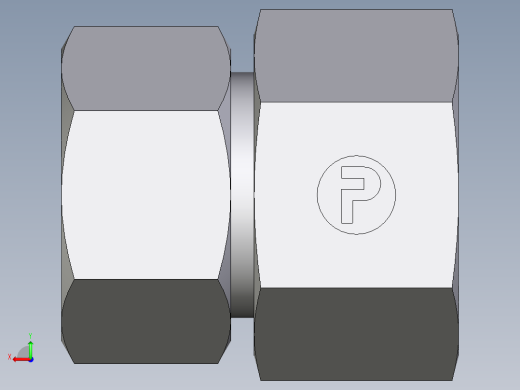 卡套式工业通用硬管接头EO_Swivel_connector_GAI30ZSMCF后视缩略图