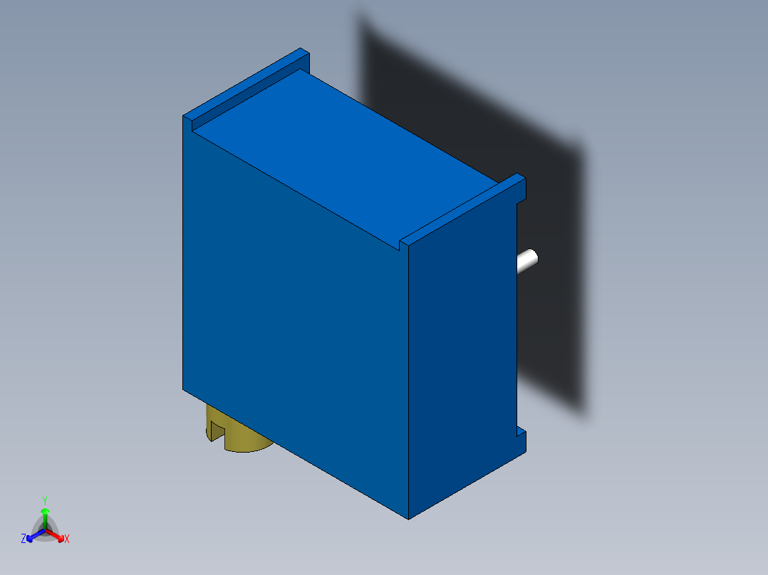 无源元件封装-3296P主视图
