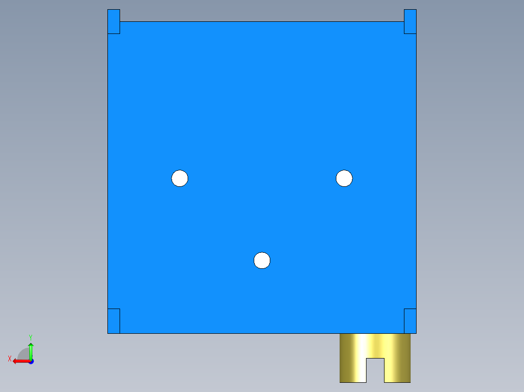 无源元件封装-3296P后视图