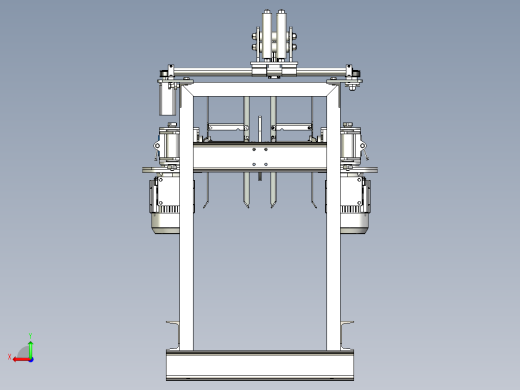 NMRV 50 Wire winder绕线机3D数模图纸 STEP格式后视缩略图