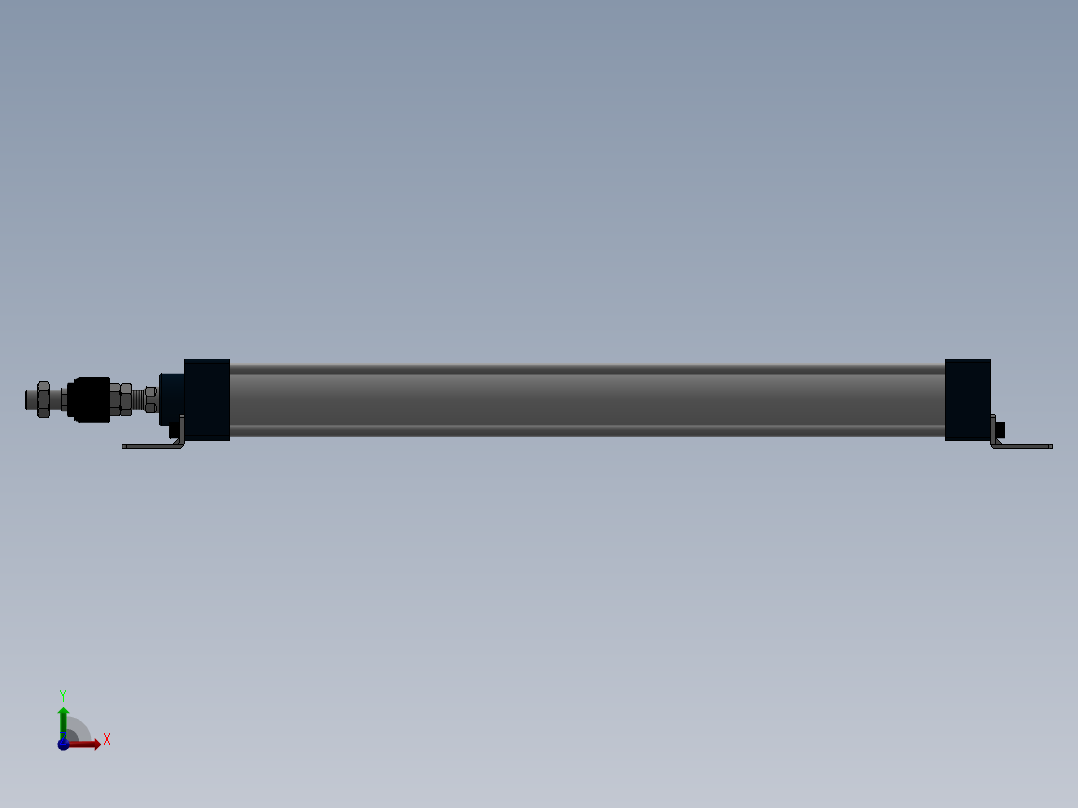 气缸SC40x400S前视图