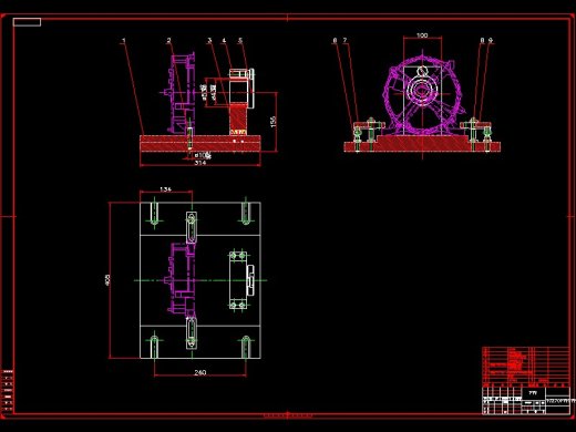 Q290-本田270支架机械加工工艺及镗孔夹具设计缩略图
