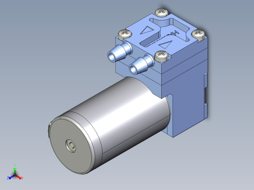 CTS 微型膜片泵 (64)系列图纸