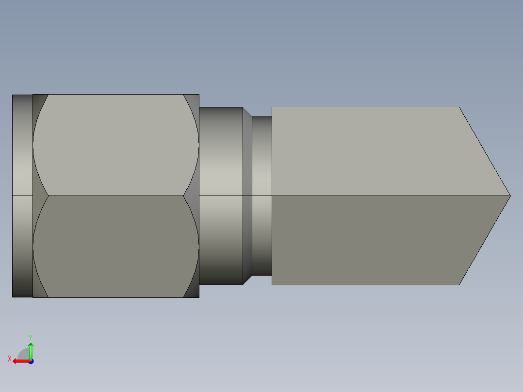 卡套式工业通用硬管接头10_cbu-s后视图
