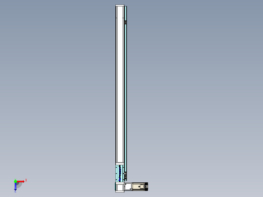 欧规系列-LB6A-L130-S1100-BL-ZP40-C3俯视缩略图