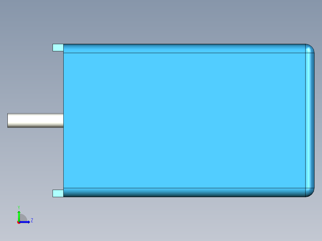 无源元件封装-CAP_BOX_18x8.5x14.5_BL左视图