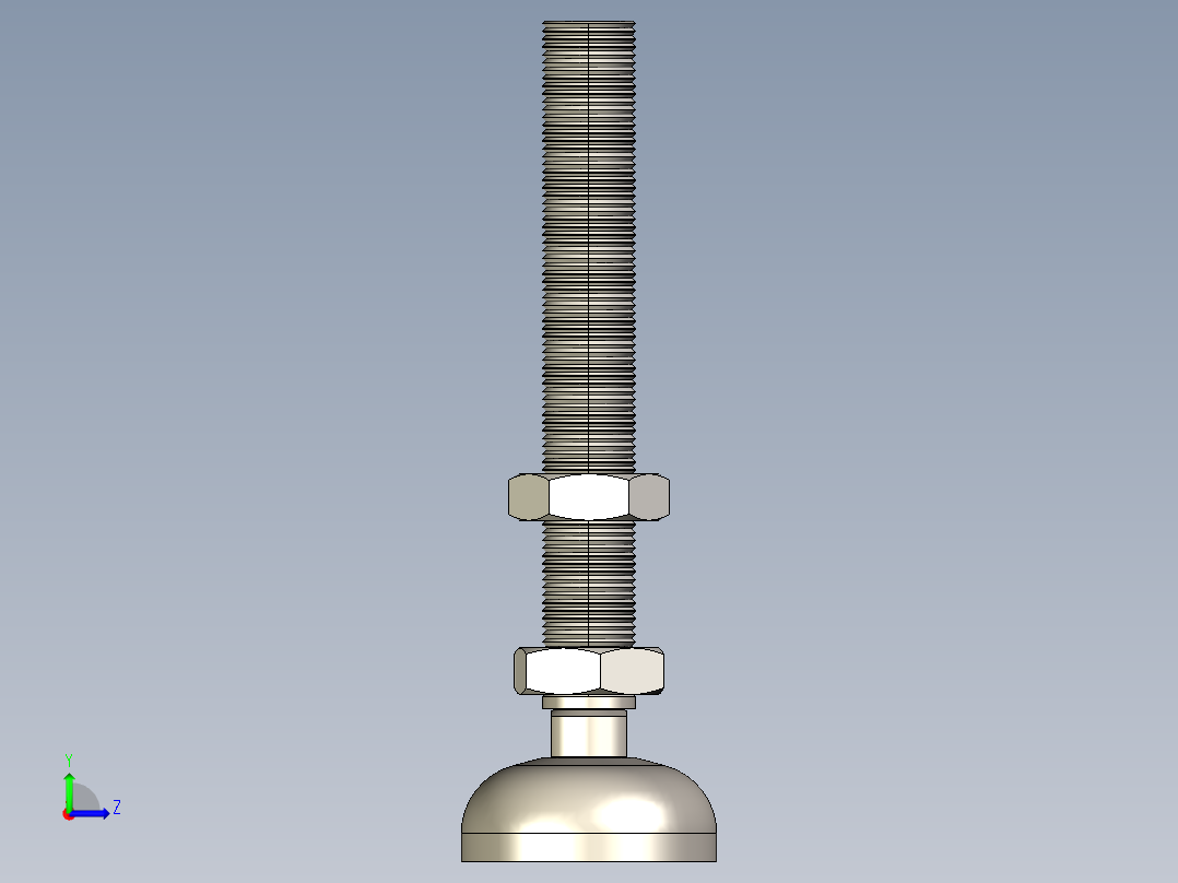 型材-KJN M16 _4 HINGED FOOT KJN311956左视图