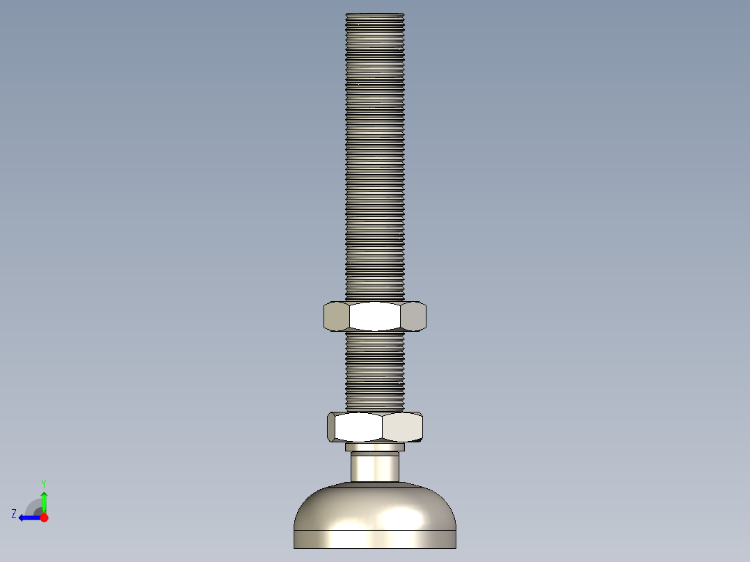 型材-KJN M16 _4 HINGED FOOT KJN311956右视图