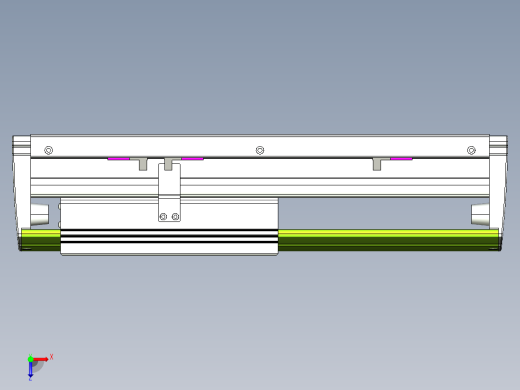 威洛博VL系列3d模型模组VL22H2Y-S150俯视缩略图