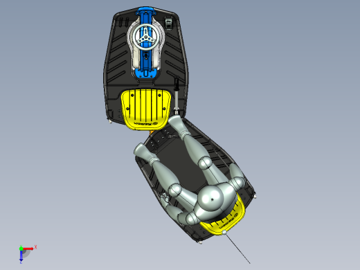 卡丁车 钢管车razor-crazy-cart-duo SE STP俯视缩略图