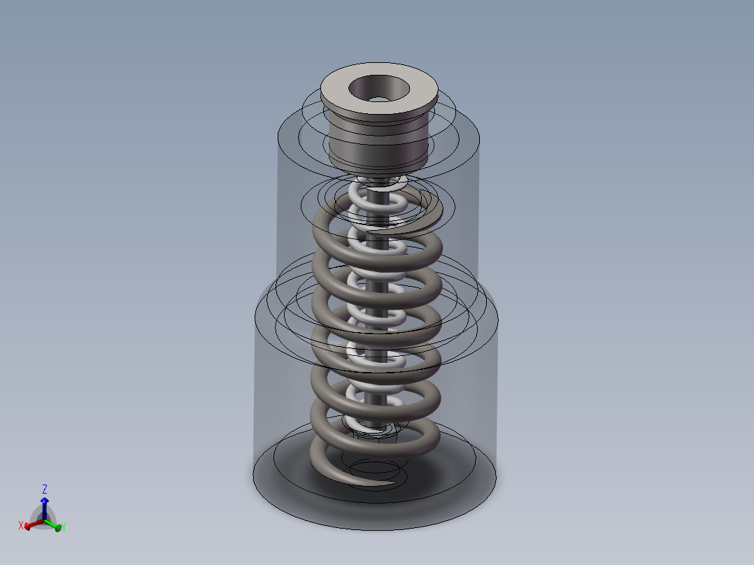 某型弹簧缓冲器1017175