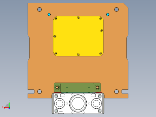 MS1-A-笔记本CNC工装夹具三维模型CNC4外观槽结构-220921后视缩略图