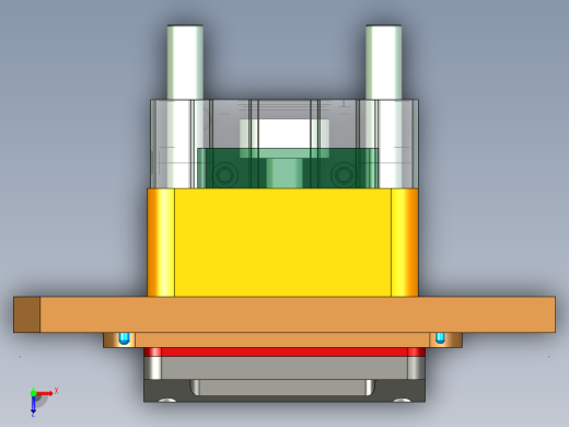MS1-A-笔记本CNC工装夹具三维模型CNC4外观槽结构-220921俯视缩略图