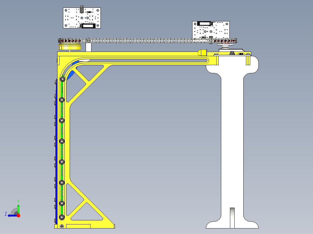 A3003265-横拉式车库门右视图