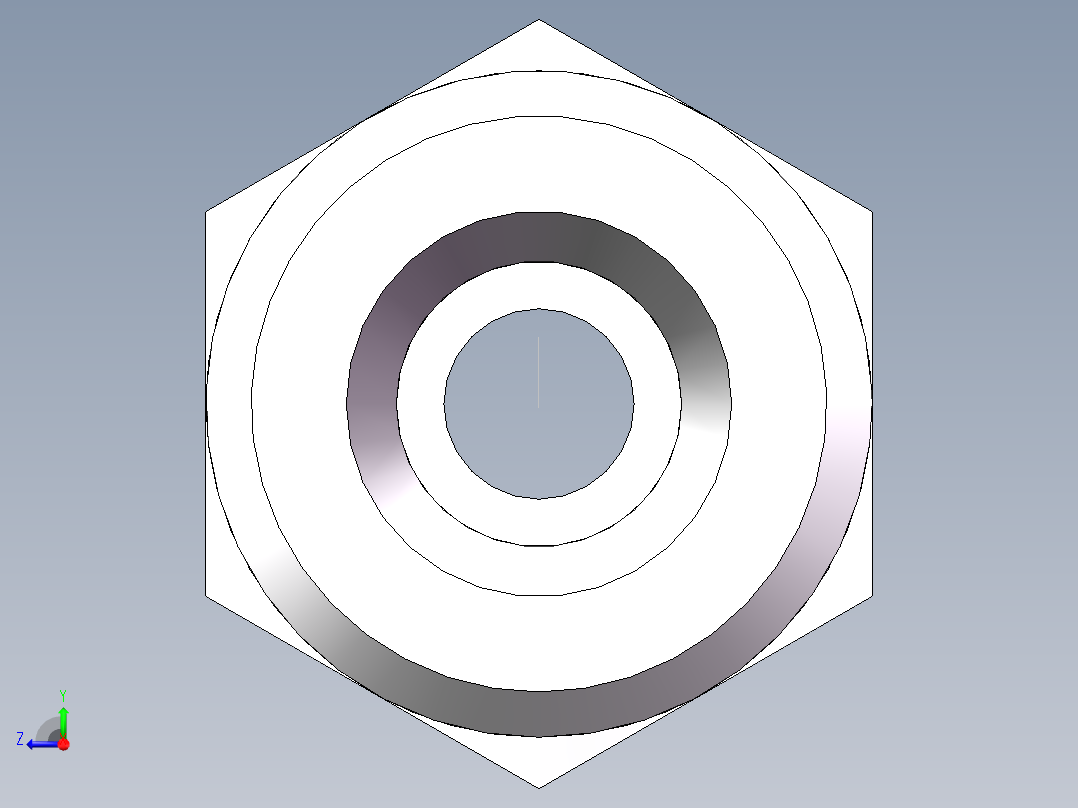 直通接头-G、1D-14右视图