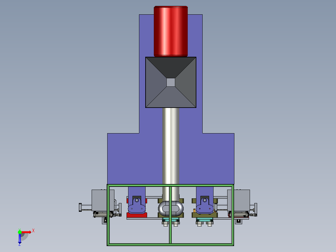 颈部和底部（瓶子塑料）修剪俯视图