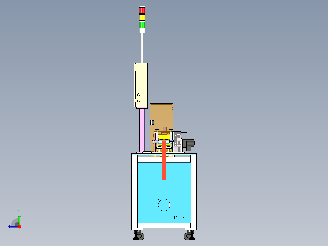 苹果手机FFC及FPC软排线裁切机右视图