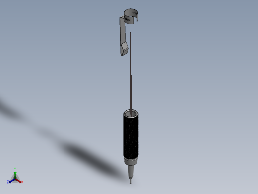 笔、中性笔、铅笔(35)正等轴测缩略图
