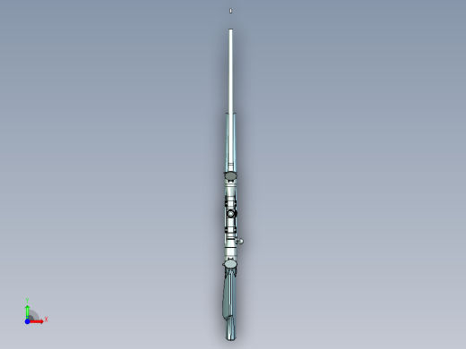 手枪左轮冲锋枪老式狙击步枪设计3D图纸carl-gustaf-3000-1 5 STP前视缩略图