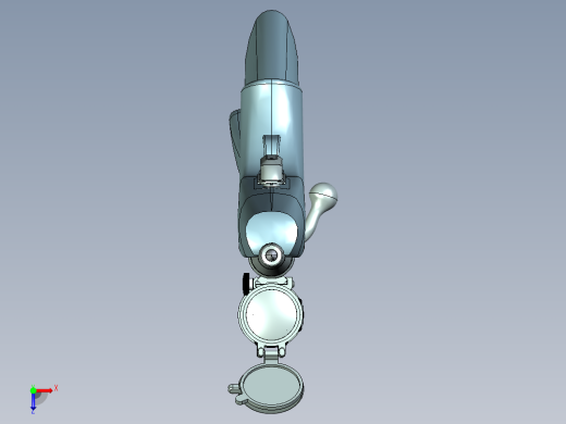 手枪左轮冲锋枪老式狙击步枪设计3D图纸carl-gustaf-3000-1 5 STP俯视缩略图