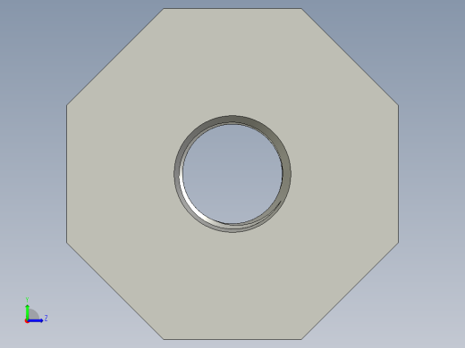 螺纹管转接头-内外丝异径 DN50-DN15左视缩略图