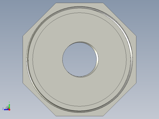 螺纹管转接头-内外丝异径 DN50-DN15右视缩略图