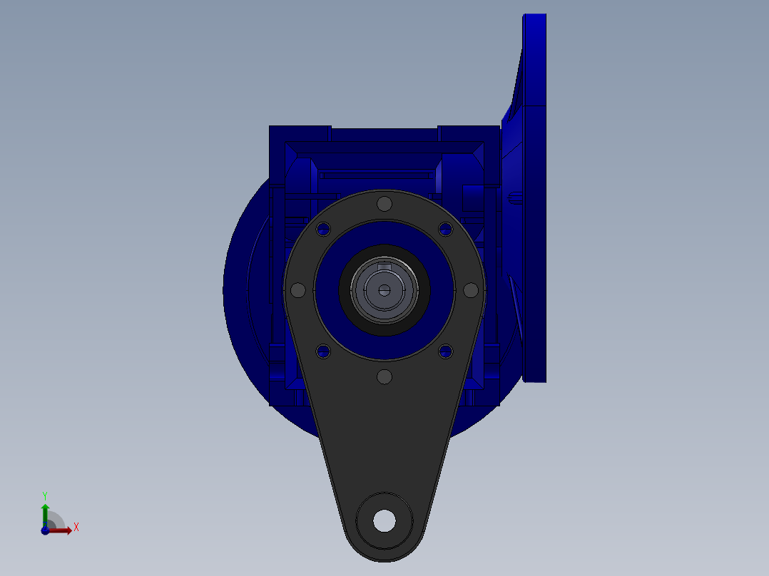 Komet MK40N减速器前视图