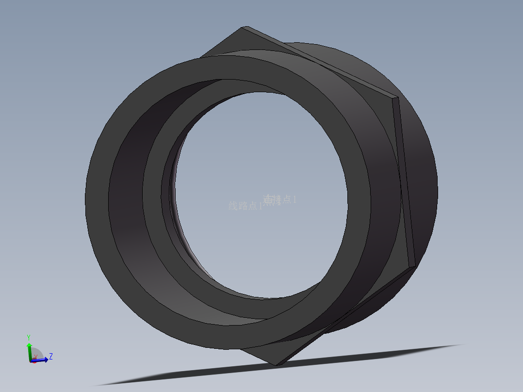 female adapter DN80 PN10 U-PVC