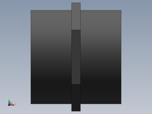 female adapter DN80 PN10 U-PVC前视缩略图