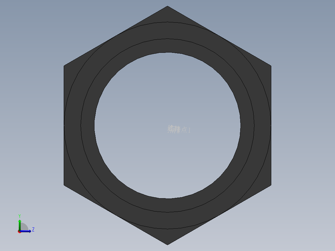 female adapter DN80 PN10 U-PVC左视图