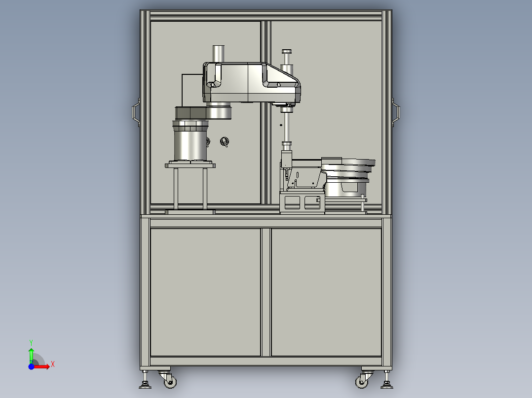 A塑胶夹自动上料-SJJ前视图