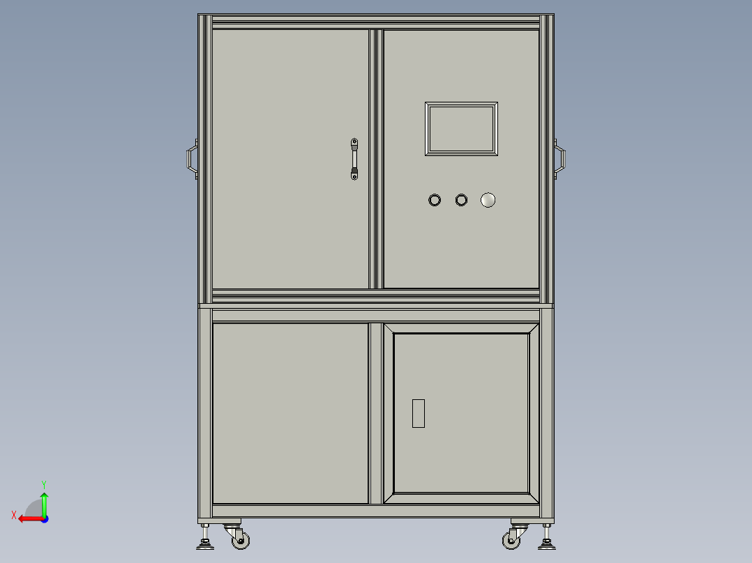 A塑胶夹自动上料-SJJ后视图
