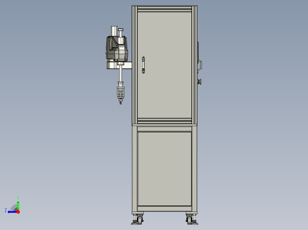 A塑胶夹自动上料-SJJ右视图