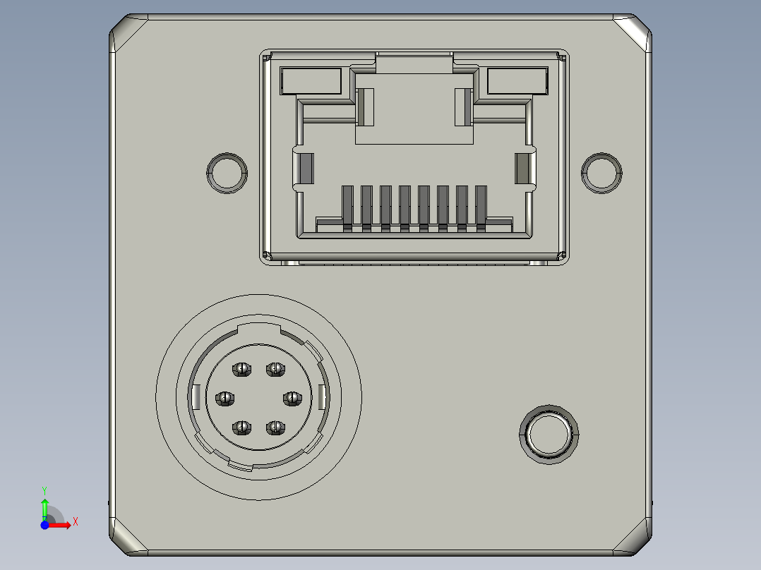 相机MV-CH120-10GMC前视图