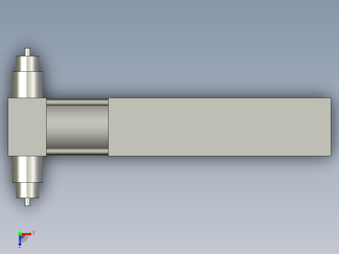 计量泵E4-3-C34俯视图