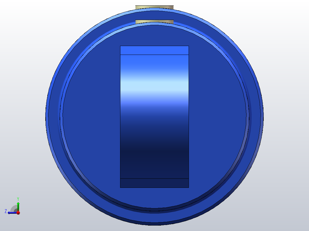 H ROC[300]推力液压缸右视图