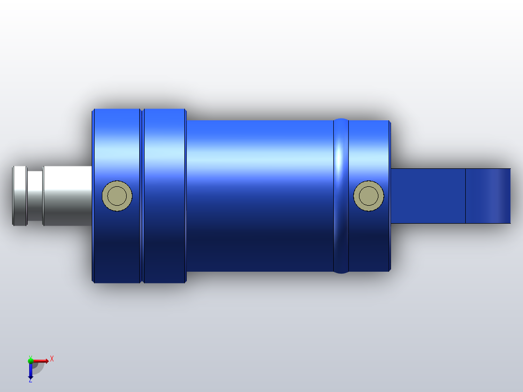 H ROC[300]推力液压缸俯视图