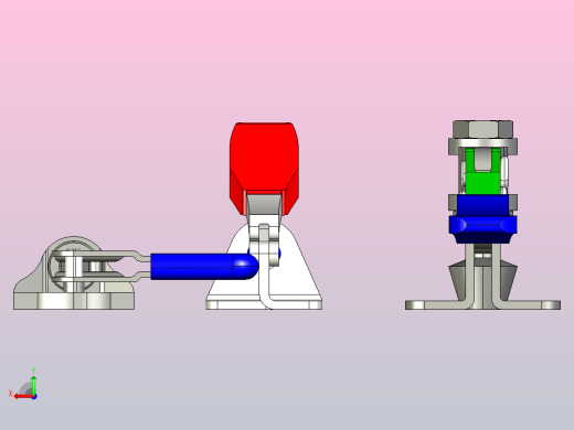 铰接夹快速夹后视缩略图